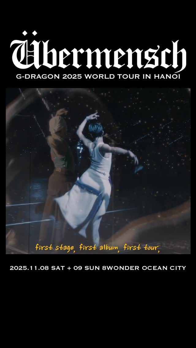 G-DRAGON 2025 WORLD TOUR [Übermensch] IN HANOI

THANK YOU HANOI !

#GDRAGON #GD #Übermensch #위버맨쉬 #GDRAGON2025 #GDWORLDTOUR2025 #GDWORLDTOURÜbermensch