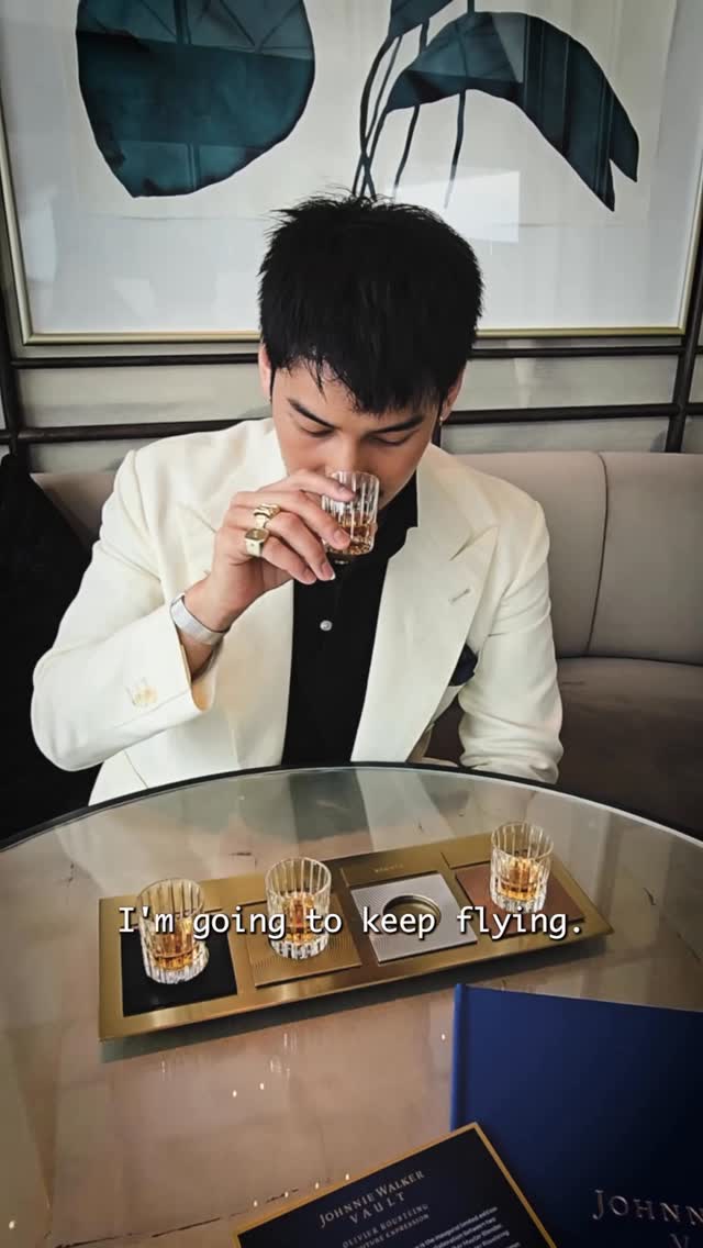 Expression (The first limited edition with Olivier Rousteing - Only available by the glass at Marina Bay Sands EIEI 🥳🥰)