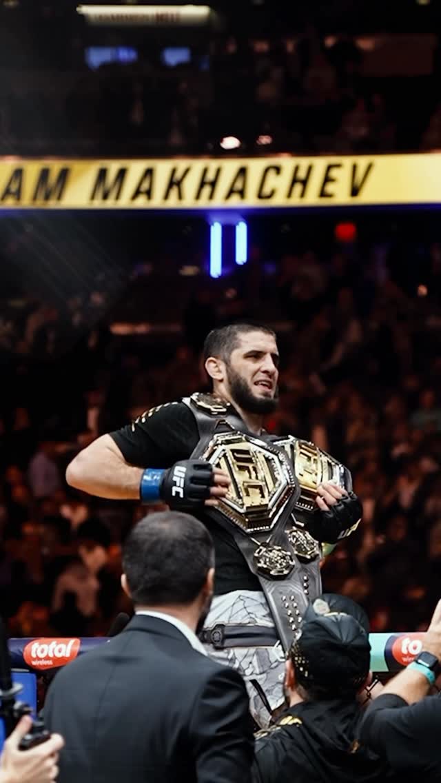 Two divisions conquered 🏆🏆

@Islam_Makhachev is the 11th fighter in UFC history to earn a championship in two weight classes.

[ #VeChain #UFC322 ]