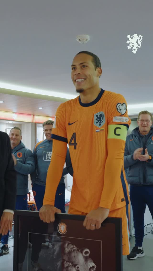 Some words from our most-capped captain of all-time. 💬

Take a bow, @VirgilvanDijk 🧡

#NothingLikeOranje