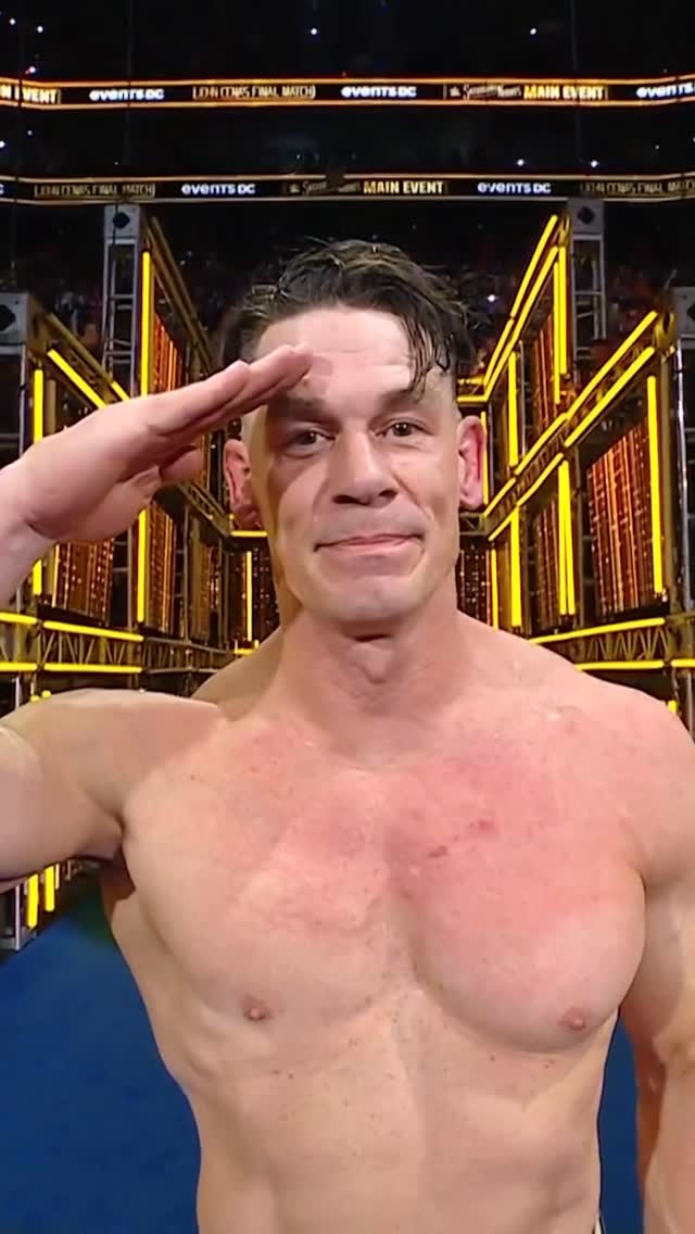 @johncena left it all in the ring. We can’t thank you enough, John. 😮‍💨 #SNME