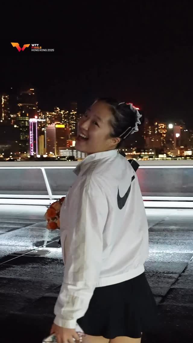 Lighting up the night sky at the Champion’s Photoshoot 🌟

#WTTHongKong #WTTFinals #TableTennis