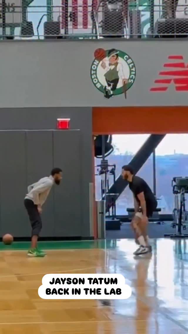 Jayson Tatum is back in the lab 🔥 via Jayking
