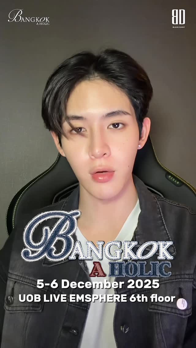 SEE YOU GUYS 🖤🌼
AT BANGKOK AHOLIC 
UOB Live 6th Floor at Emsphere 
ZONE : HUE DISTRICT  BOOTH 034
5-6 December 2025

#blackdaisybd #bangkokaholic