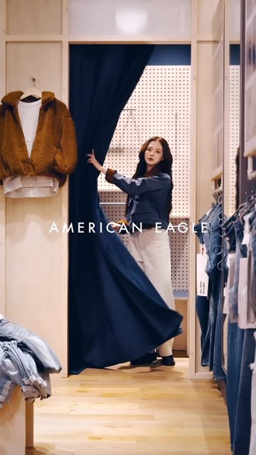 Switching layers but staying in my favorite @americaneagleth denim ❄️🤍 #AmericanEagleTH #AEJeans