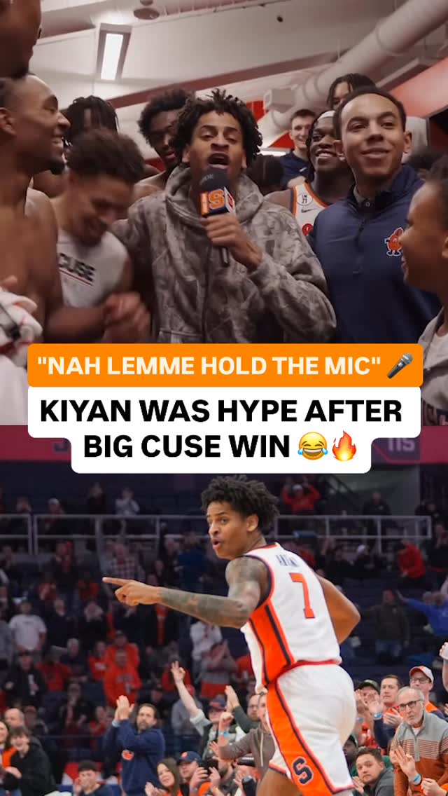 W TEAMMATE 🔥🙌 @br_hoops (via @cuse_mbb, @cusepics, @seandorcellus)