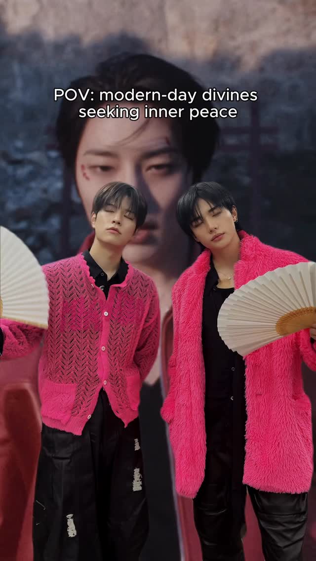 POV: modern-day divines seeking inner peace🪭

#StrayKids #스트레이키즈 
#현진 #Hyunjin
#승민 #Seungmin
#DO_IT
#SKZ_IT_TAPE
#Do_It
#신선놀음 #DIVINE
#StrayKidsComeback
#YouMakeStrayKidsStay