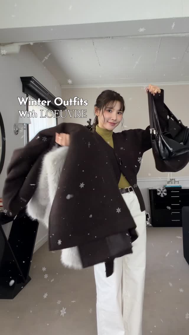 담주 주말 데이트에 둘 중 뭐 입죠!?🥺 #광고
상/하의, 아우터, 가방까지 전~부 루에브르로 코디한 룩북 가져왔습니다❤️
저는 둘 다 너무 맘에 들어서 바로 소장했는데  나둥이들 픽은 ?!?! 저 뭐입을까요😆
제가 입은 아이템들은 루에브르에서 최대 25%까지 할인 구매하실 수 있어요 ( 옷 많이 껴입길 잘했다😙 ) 스토리에서 링크 꼭!!확인하셔용!!! @maisonloeuvre
