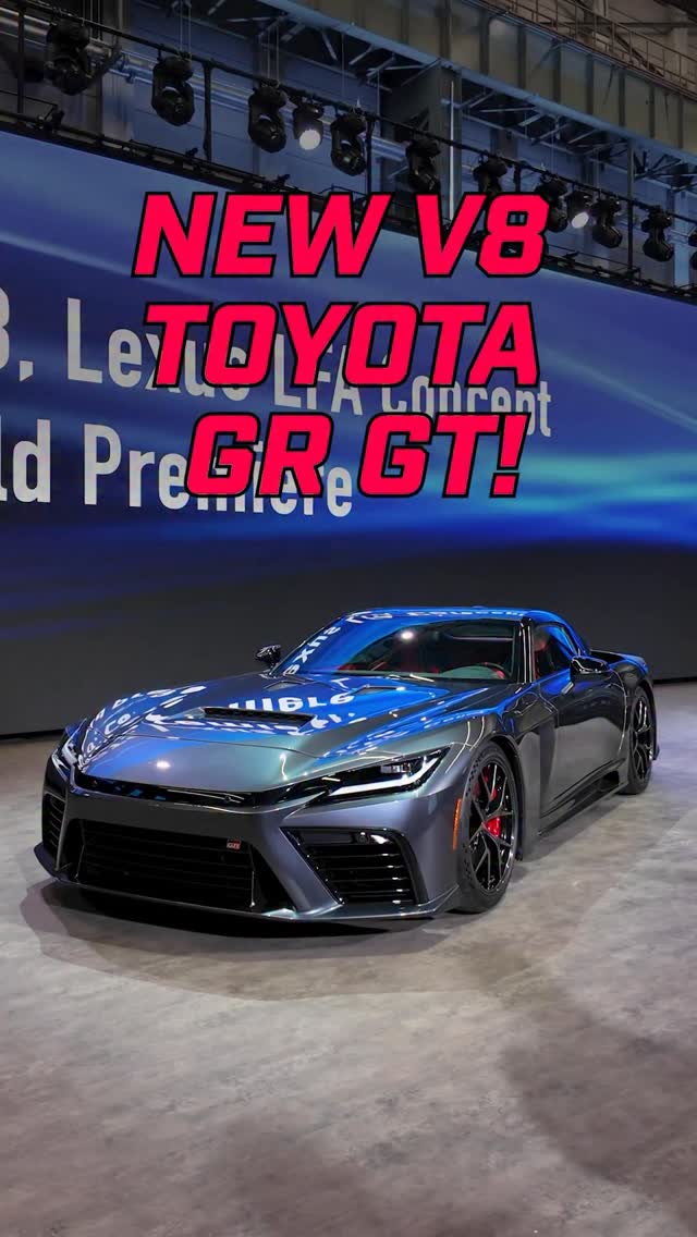Meet the new Toyota GR GT supercar🔥
 
#Toyota #ToyotaGRGT #GRGT #Supercar