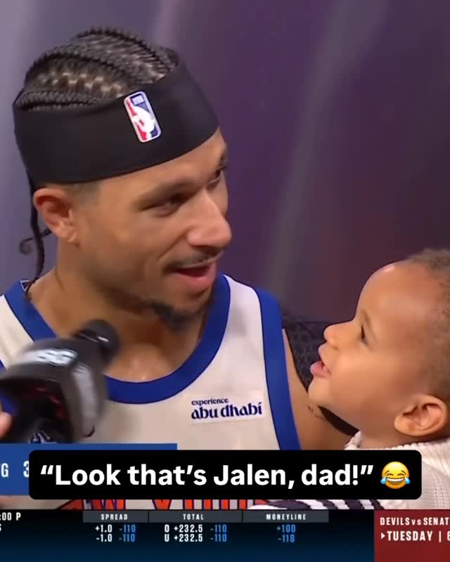 Haze Hart 🧡 Jalen Brunson