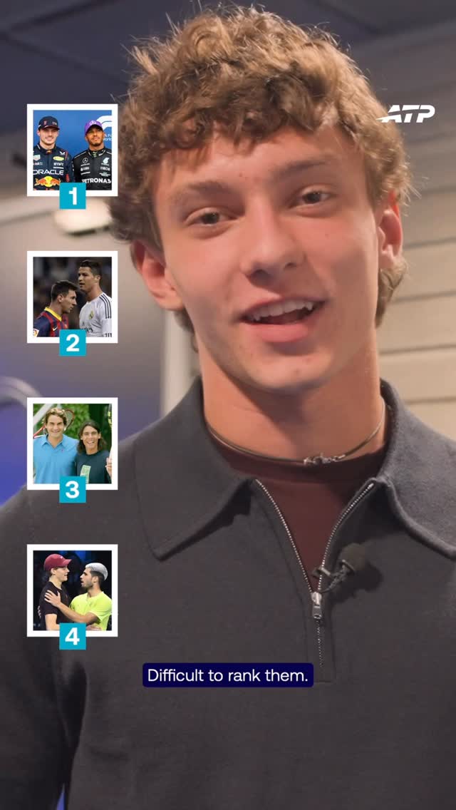 Ranking the best rivalries in sport 🫢 How did Kimi do? 👇 @kimi.antonelli