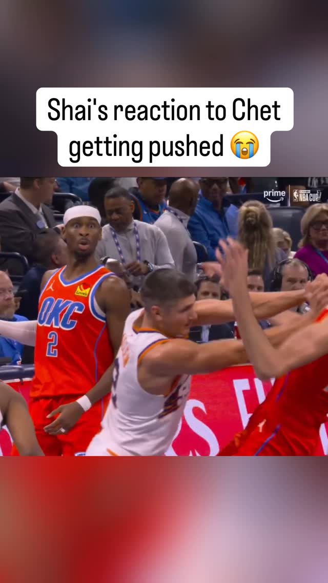 Shai was in disbelief 😂