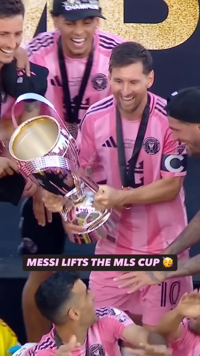 Inter Miami are the MLS Cup champs 🎉