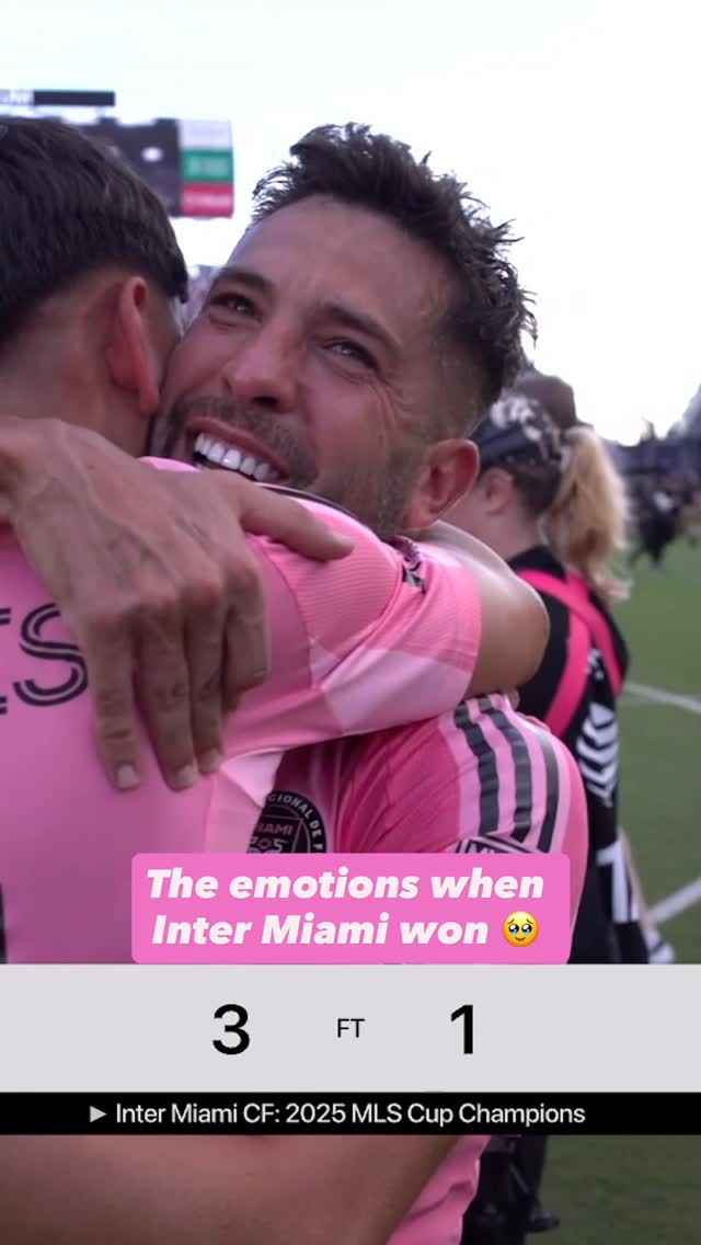 A first MLS Cup for Inter Miami and the last trophy of some legendary careers 😭