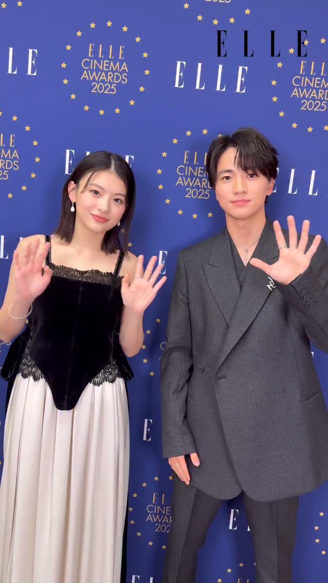 木戸大聖さん＆出口夏希さんを「エル シネマアワード2025」でキャッチ！　「エル・ガール ライジングスター賞」を受賞したお二人に、今年のハイライトや今後一緒に演じたい妄想の作品についてASK✨
 
@natsuki__deguchi__official @taisei_kido_ 
#ELLECinemaAwards #ELLECinemaAwards2025 #エルシネマアワード #木戸大聖 #出口夏希