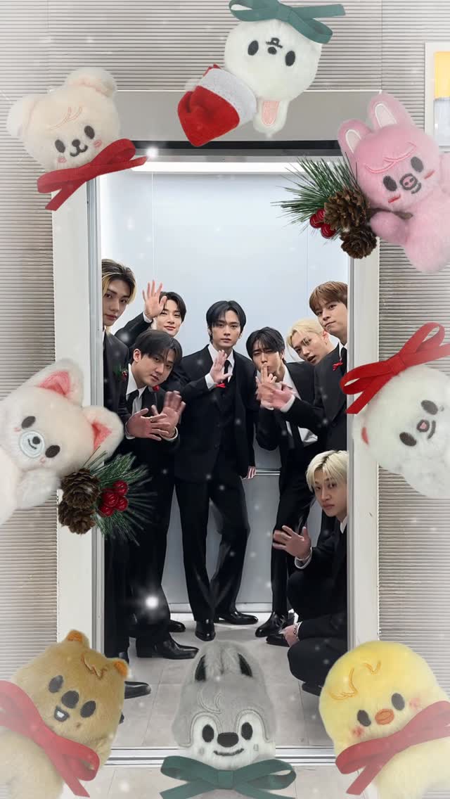 It’s cold outside 내게로 와❄️ #StrayKids #스트레이키즈 #24to25 #YouMakeStrayKidsStay
