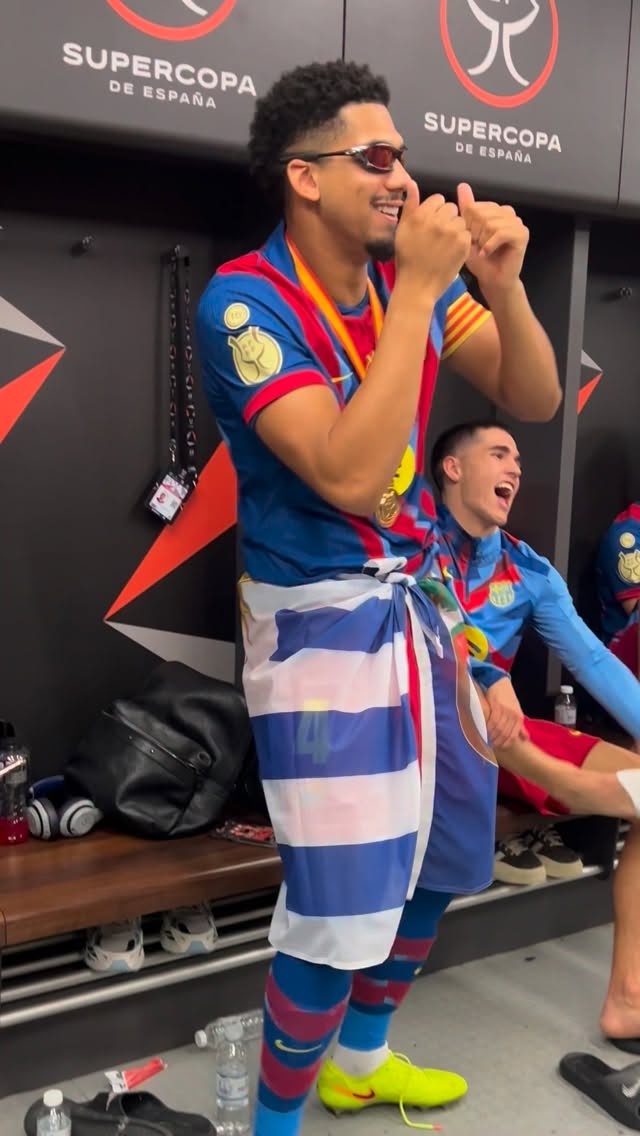 Araujo’s got the moves! 🔥