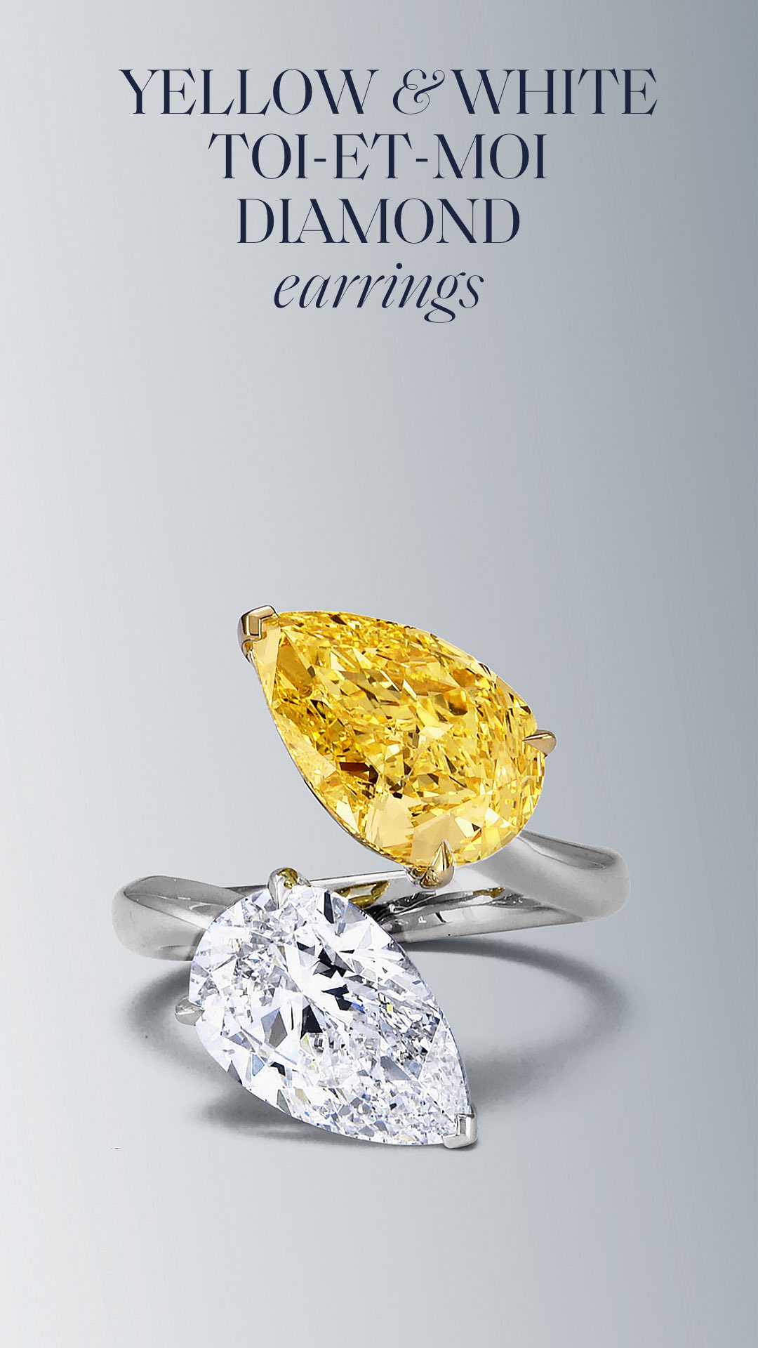 A dialogue of colour and light, this toi-et-moi ring unites the warmth of yellow with the brilliance of white, forming a balanced and elegant composition.

Featuring a 7.51 carat white and yellow pear shape diamond toi-et-moi ring.

Product Reference 11522

#worthyofcollection #toietmoi #mandarinoriental #mandarinorientalhongkong #ronaldabram