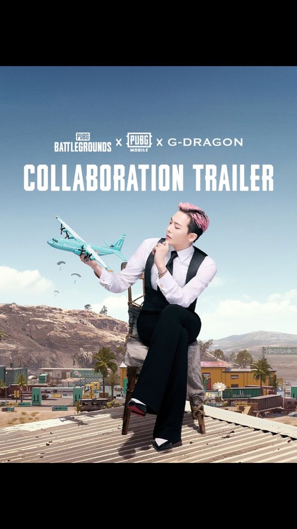 My game, my rule, my survival.
Define your own game like G-DRAGON in the reimagined Miramar.

PUBG x G-DRAGON Collaboration World and items available for limited time only.
📅Launch date - PC: Sept 10 / Console: Sept 18 / Mobile: Sept 19

#GDRAGON #GD #PUBGxGDRAGON #PUBGxPUBGMxGDRAGON