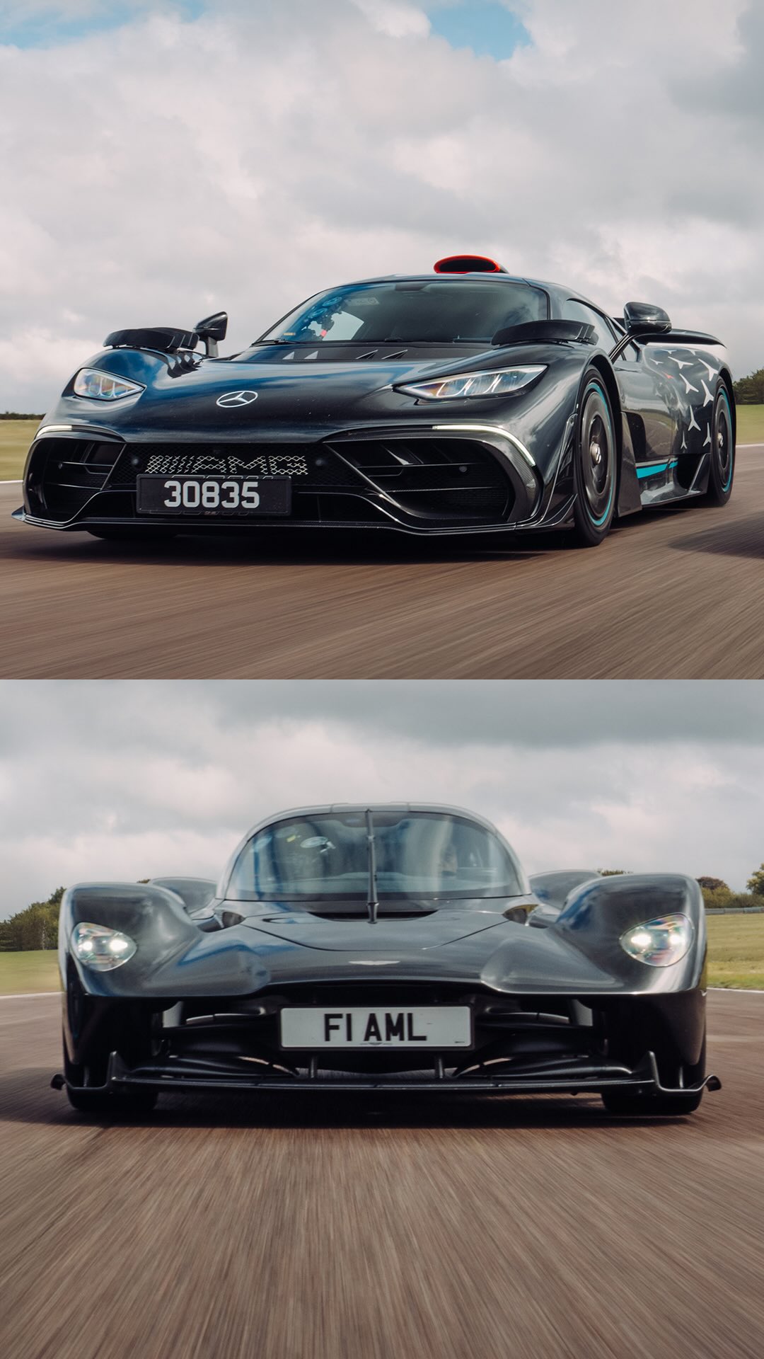 Which is your ultimate F1 car for the road: Aston Martin Valkyrie or Mercedes AMG One? 🧐

Watch the full video at the link in bio

#AstonMartin #Valkyrie #V12 #Mercedes #AMGOne #F1Cars #Hypercars