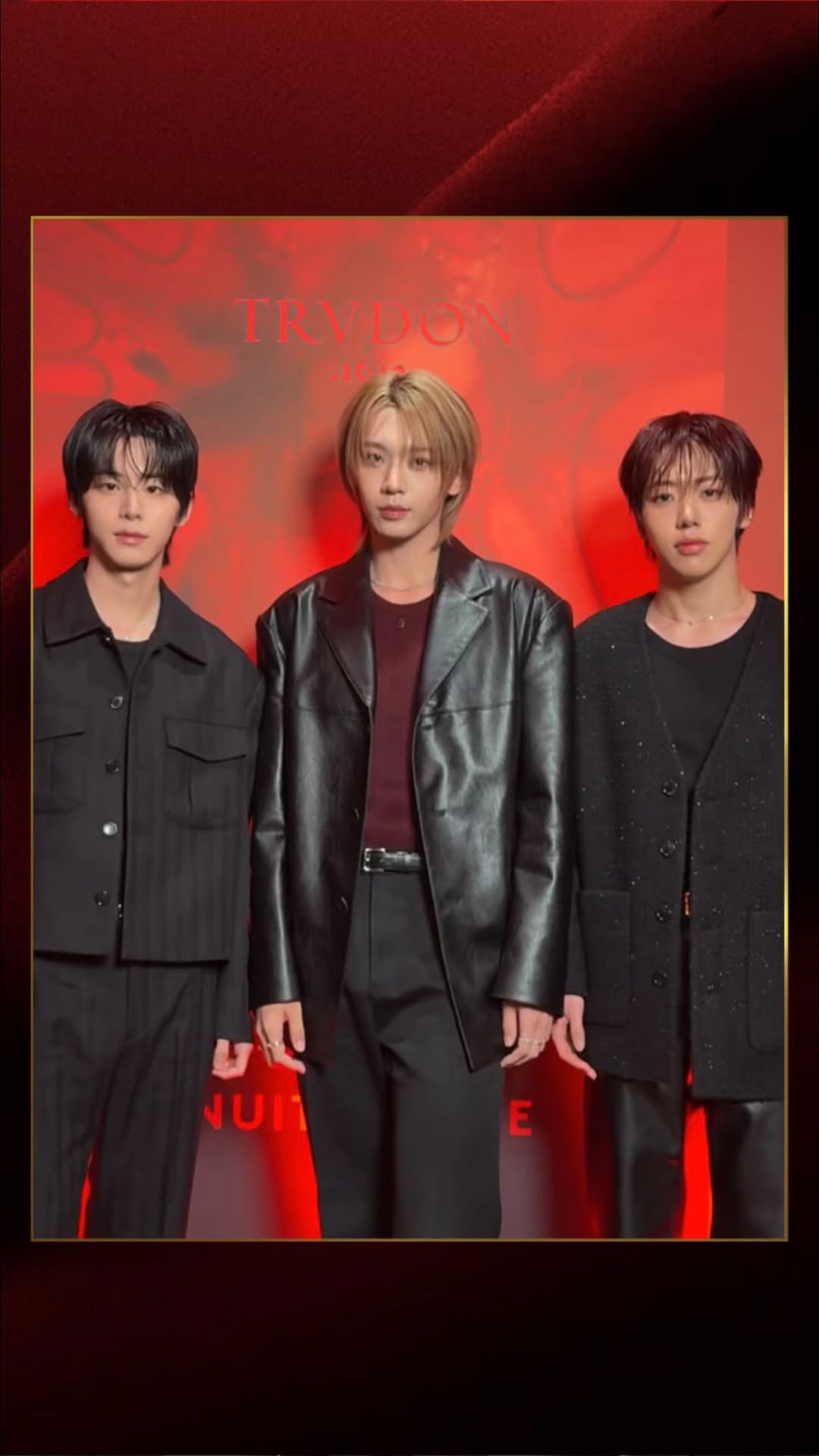 아홉 정우, 웅기, 장슈아이보 이렇게 귀엽고 멋지게 향수 뿌리기 있나요😍

#Trudon #NuitRouge #TurdonCollection #트루동 #누엣루즈 #아홉 #AHOF @trudon @ahof_official