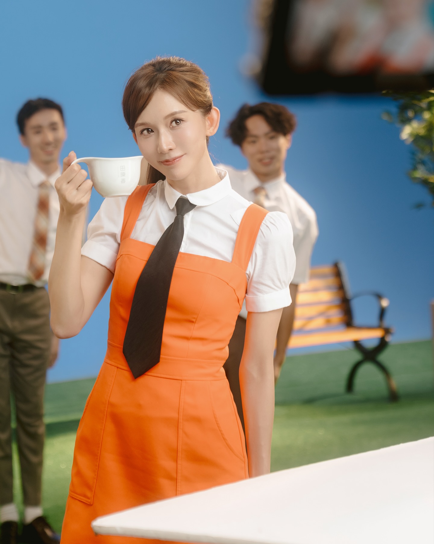 每天起床先微笑說一聲～
Are You Ready？
Yes! I am ready! 
新廣告拍攝完成！
希望大家也能感受到滿滿的能量與活力💖