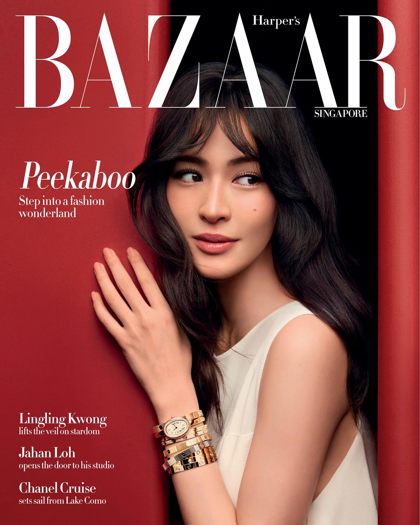 @harpersbazaarsg ❤️

Editor-in-Chief: @kennieboy
Photography: @johntods
Styling: @windyaulia
Jewellery: @cartier
Fashion: ingoodcompany
Makeup: @tonnow_mua
Hair: @robirt_99
Producer: @ninasmpsn
Production manager: @aisharesha
Photographer’s assistant: @guton, @bas_wanlop
Stylist’s assistant: @phil_ret_chen, @real__baekaaaaaa
Set design: @similanset
Cover look: @cartier