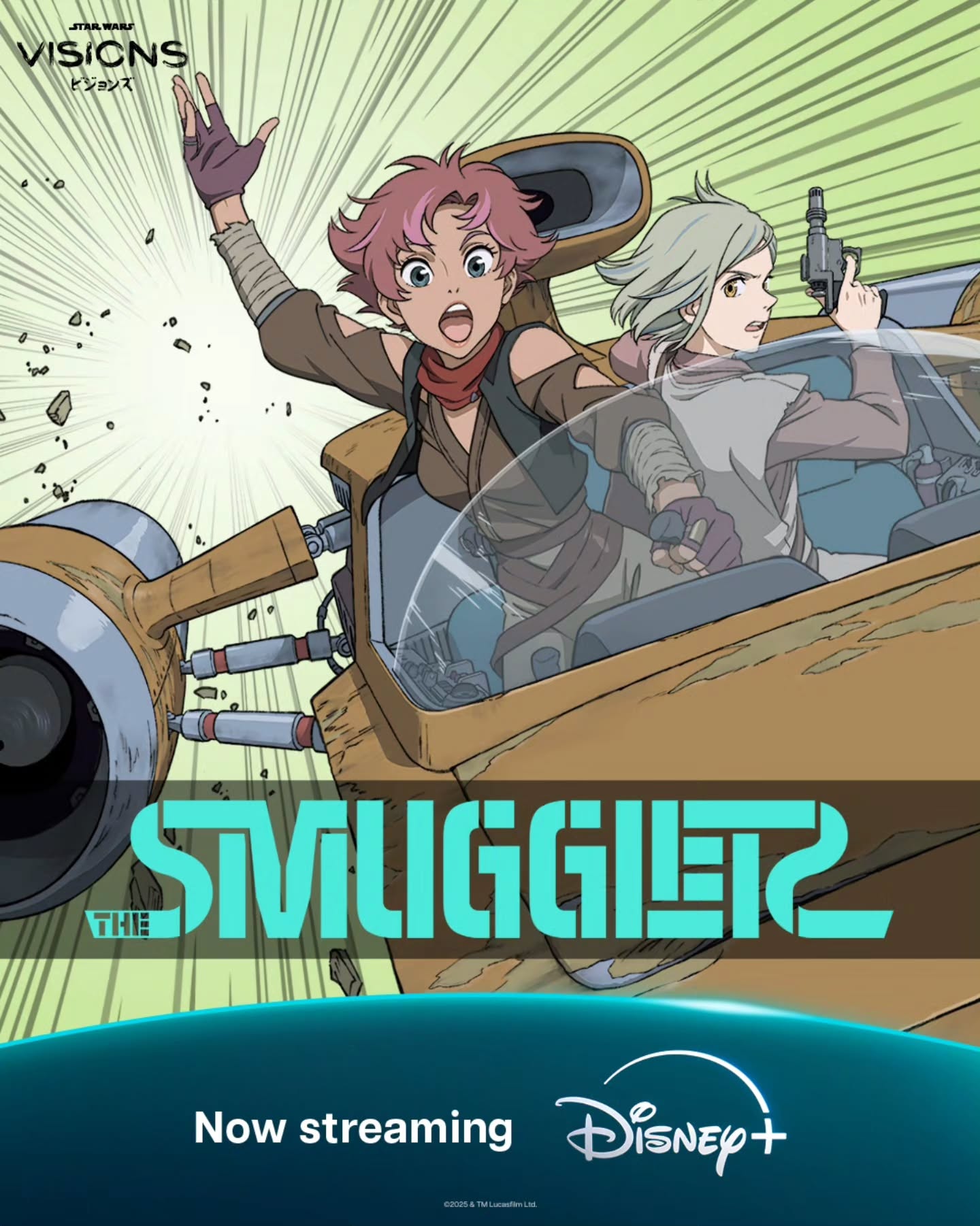 IM IN STAR WARS AHHHHH
Star Wars Visions S3 is out now on Disney Plus!! 
Little me is freaking out, so happy I get to be a part of something I've been in love with since I can remember.
Yippeeeee enjoyyyyy