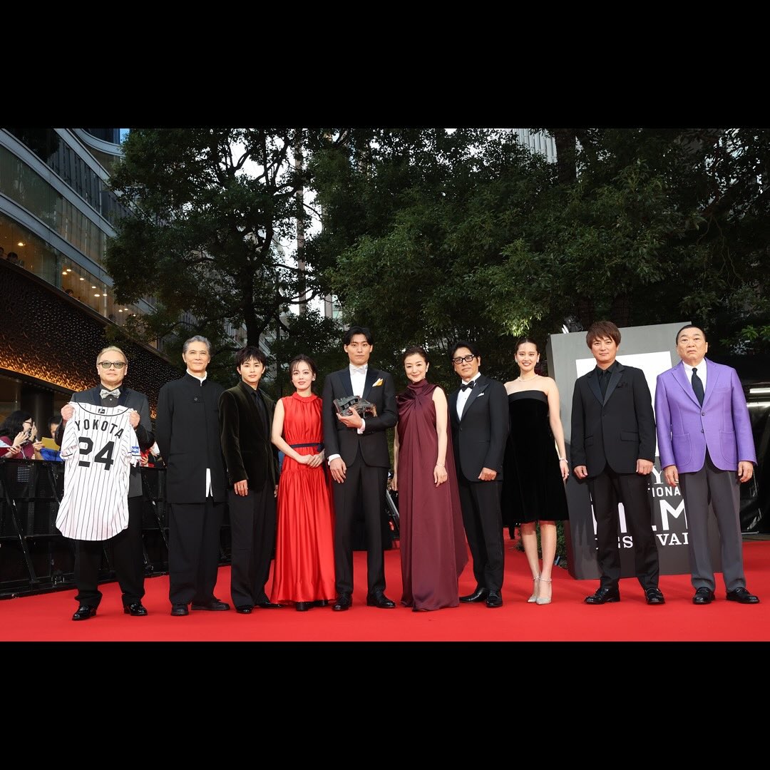 第38回 東京国際映画祭
貴重な経験をありがとうございました！

#栄光のバックホーム
#PR