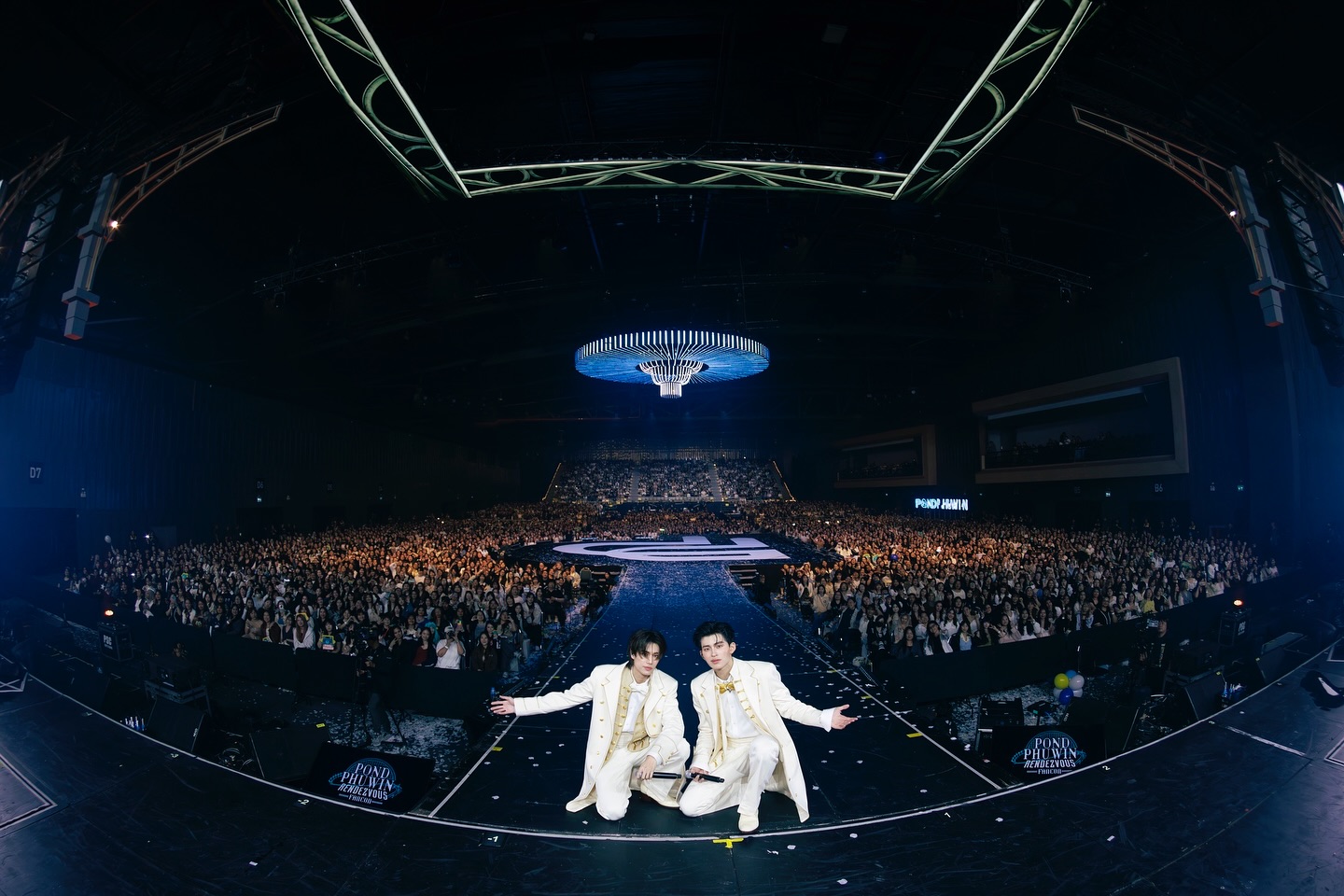 You’re my star. You’re my heart 🤟

ขอบคุณทุกคนที่ร่วมออกเดินทางไปกับพวกเรา ‘POND PHUWIN Rendezvous FANCON’ 🚂 #PondPhuwinFanconD3 ตลอดเวลาที่ผ่านมา มันทำให้การเดินทางครั้งนี้มันพิเศษมาก และจะอยู่ในความทรงจำของพวกเราตลอดไป ตอนนี้ผู้โดยสารทุกท่าน เดินทางมาถึงสถานีปลายทางแล้ว หวังว่าทุกคนจะมีความสุข ไว้มาร่วมเดินทางไปด้วยกันอีกครั้ง

สำหรับวันนี้ขอบคุณผู้โดยสารทุกท่าน เดินทางกลับบ้านโดยสวัสดิภาพ สวัสดีครับ 👋

You’re my star. You’re my heart 🤟

Thank you for riding along with us on this unforgettable journey, ‘POND PHUWIN Rendezvous FANCON’ 🚂 #PondPhuwinFanconD3. You’ve made these past few days so perfectly special — every moment with you will stay in our hearts forever. We’ve now reached our final station, but we hope you enjoyed the trip as much as we did, and that we’ll get to travel together again soon.

We’re grateful to all our wonderful passengers. Have a safe trip home and a good night. 👋

‘POND PHUWIN Rendezvous FANCON’ 
📍BUY RERUN TICKETS 👉 shorturl.at/ioGXu

#PondPhuwinFancon 
#GMMTV