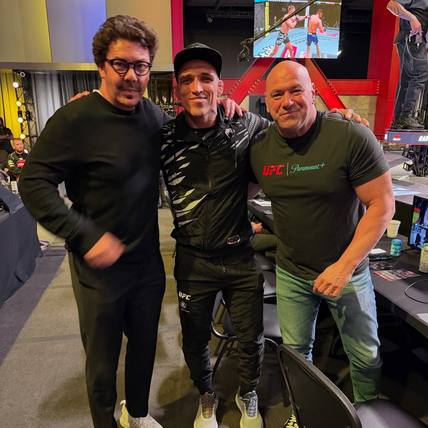 Com os patrões👊🏼 Novidade por vir 🤔 

With the bosses 👊🏼 Something new coming soon 🤔

@danawhite 
Hunter