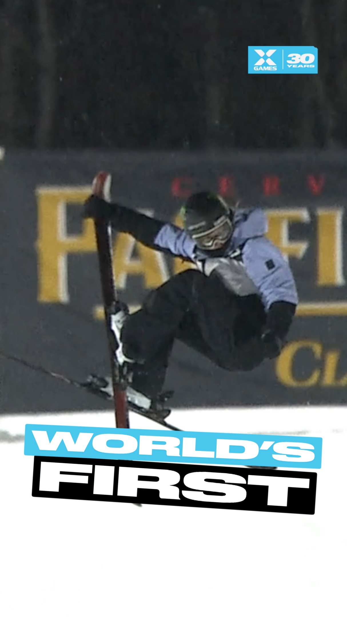 WORLD’S FIRST

At #XGamesAspen 2023, @megan.oldhamm became the first woman on skis or snowboard to land a triple cork in a contest. Oldham’s 1440 was absolutely perfect. Literally — it scored a 50 and led to Big Air gold.

#XGames #30YearsofXGames