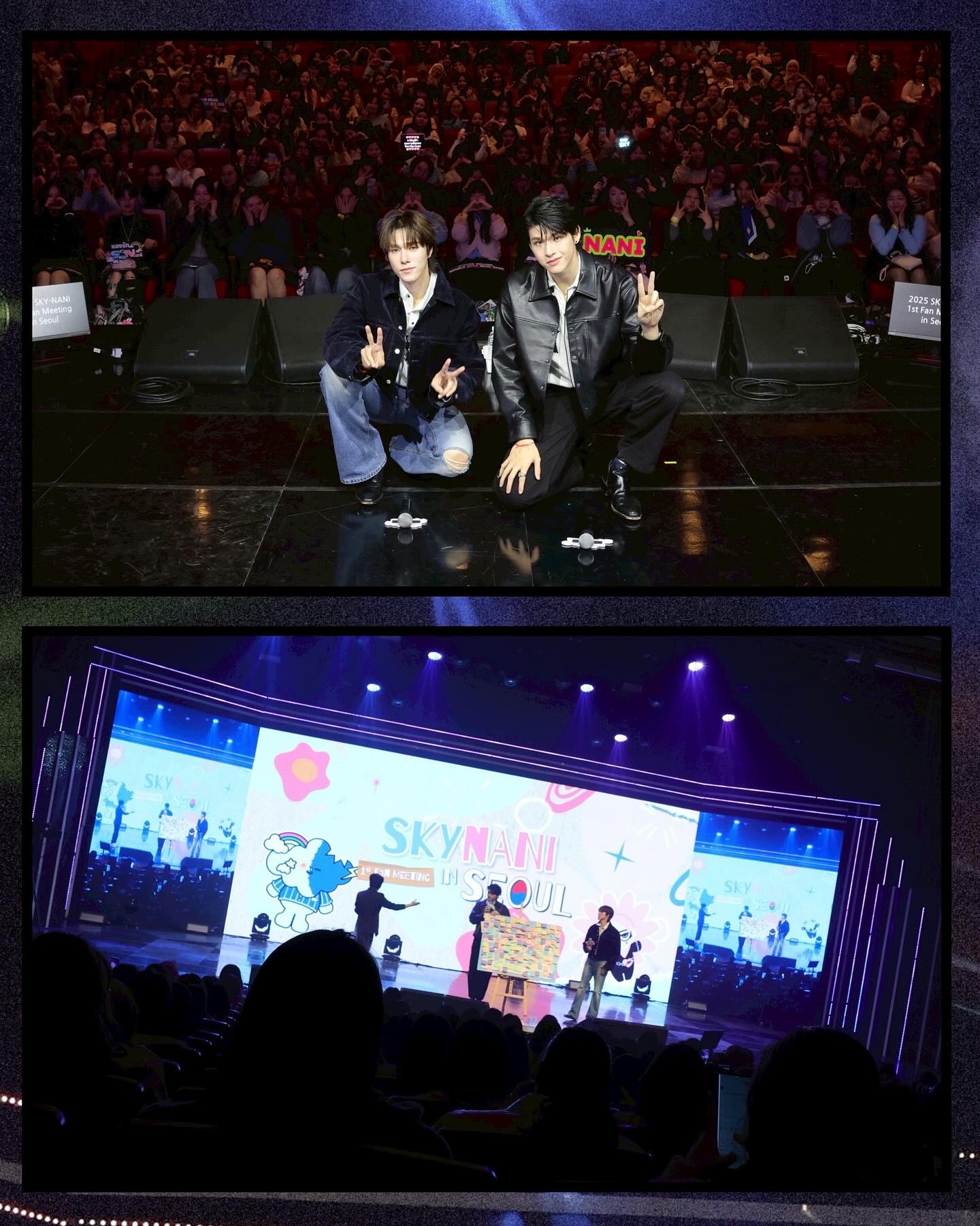 HAPPY สุดๆ เลยครับวันนี้~
มีใครมีความสุขเหมือนกับพวกเราบ้าง ได้รับเอนเนอร์จี้ดีๆ จากทุกคนแบบนี้เหมือนได้ชาร์จพลังเลย ขอบคุณทุกคนมากนะครับที่มาเจอกัน🫶🏻✨

오늘 정말 HAPPY 했어요~
여러분 덕분에 힘이 불끈💪🏻
함께해 주신 모든 분들 감사합니다🫶🏻✨

#SkyNaniFMinSeoul2025
#GMMTV