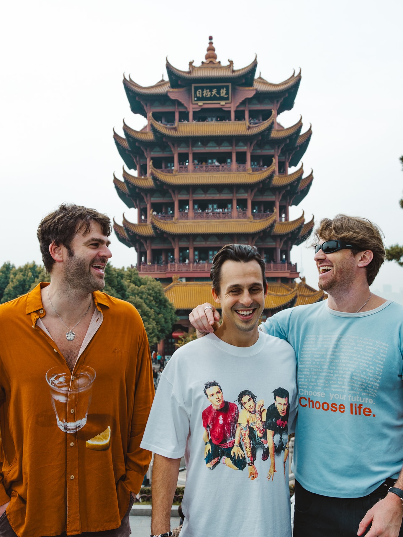 We were staying in Wuhan…