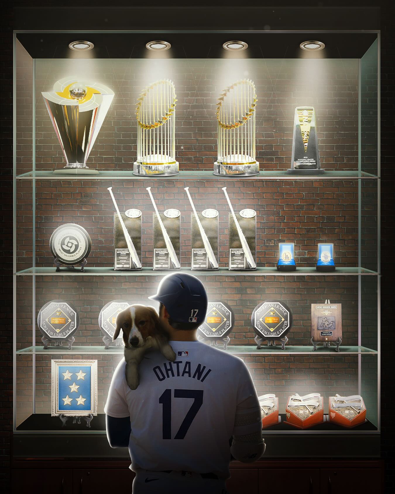 Shohei Ohtani added some more hardware to his trophy case 🤩