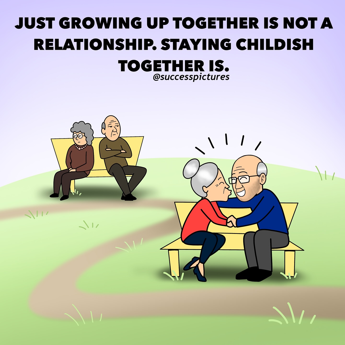 ⠀⠀⠀⠀⠀⠀⠀⠀⠀
-
JUST GROWING UP TOGETHER IS NOT A RELATIONSHIP. STAYING CHILDISH TOGETHER IS.
-
This picture is the original creation of the @successpictures BlueMan team.
-
Creating and sharing pictures to spread life-changing AHA moments. BlueMan takes only one minute of your attention daily, but does everything for it to be the most life-changing minute of your day.
-
✅| Feel free to use and/or translate our content.
✅| So that we could like and thank you for sharing our pictures, either tag or mention us.
✅| Please respect the work of our team and do not replace the main character BlueMan with your own character nor copy our idea for a remake.
⛔| We are not doing any promotions or shoutouts.
-
-
-
-
-
#SuccessPictures #BlueManFamily #1picture1000words #BlueMan #BlueManVibes #BlueManWisdom #BeBlueMan #IamBlueMan #BlueManDaily #BlueManQuote #BlueManInAction #JoinTheBlueMan #ThinkLikeBlueMan #BlueManEffect #SuccessByBlueMan #bluemansaturday #relationships #relationship #relationshipgoals #relationshipgoals❤️