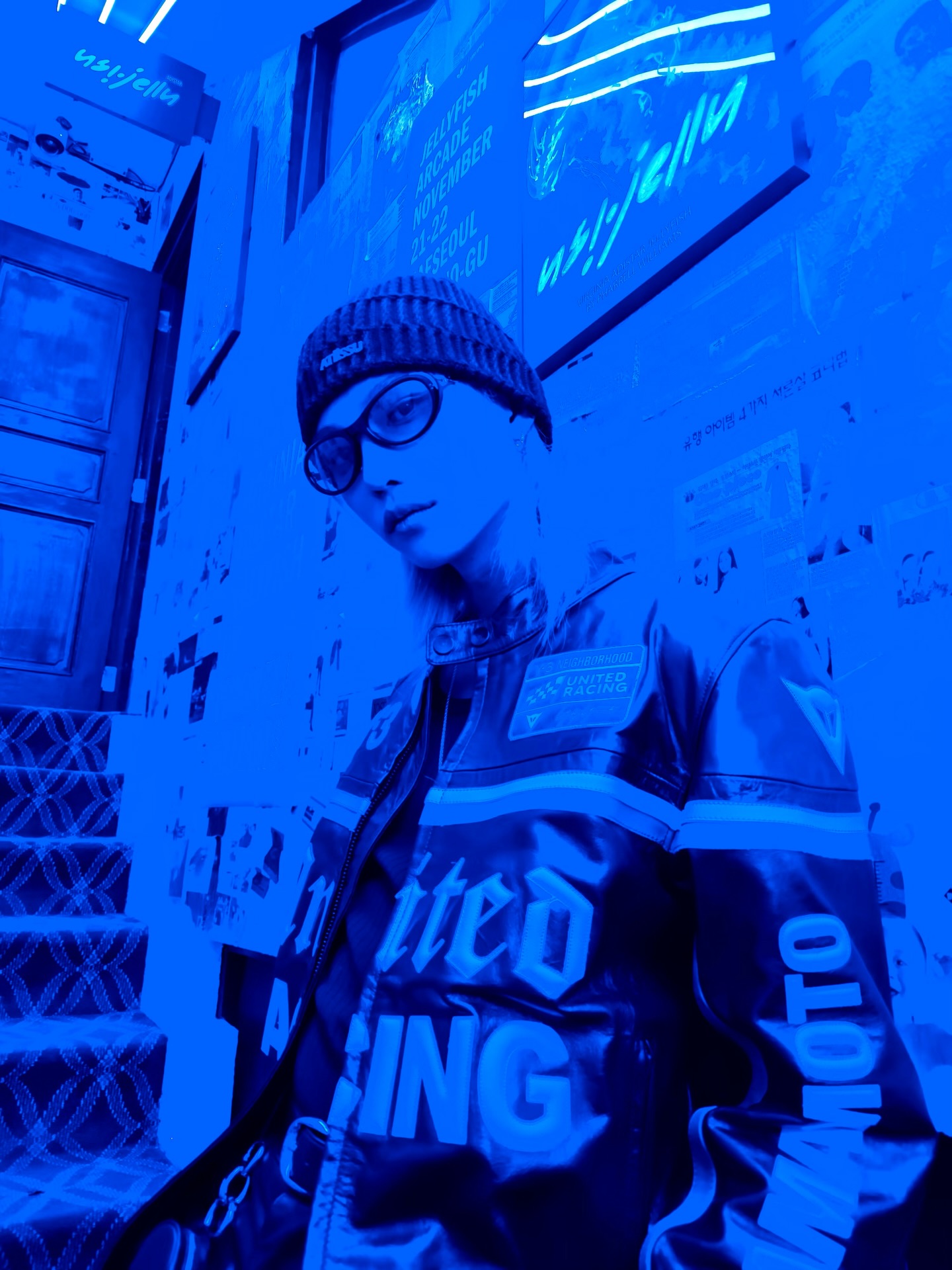 Let‘s run it 💙🩵🤍 
@adidas #stay #straykids #felix