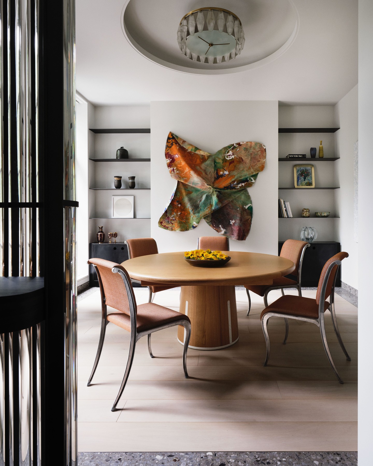 During the pandemic, an art-loving couple fell in love with Manhattan's West Village, an area they appreciated for its Parisian-like charm. So when they found this sunlit 19th-century town house opposite a park in that exact neighborhood, they knew it was meant to be.
Architect @jgneukomm_architecture and #AD100 designer @studiomellone preserved its historic character while opening it to light and giving their collection room to breathe.

See inside at the link in bio. Photography @a_gaut; styling @colinking; words @samuelcochran.