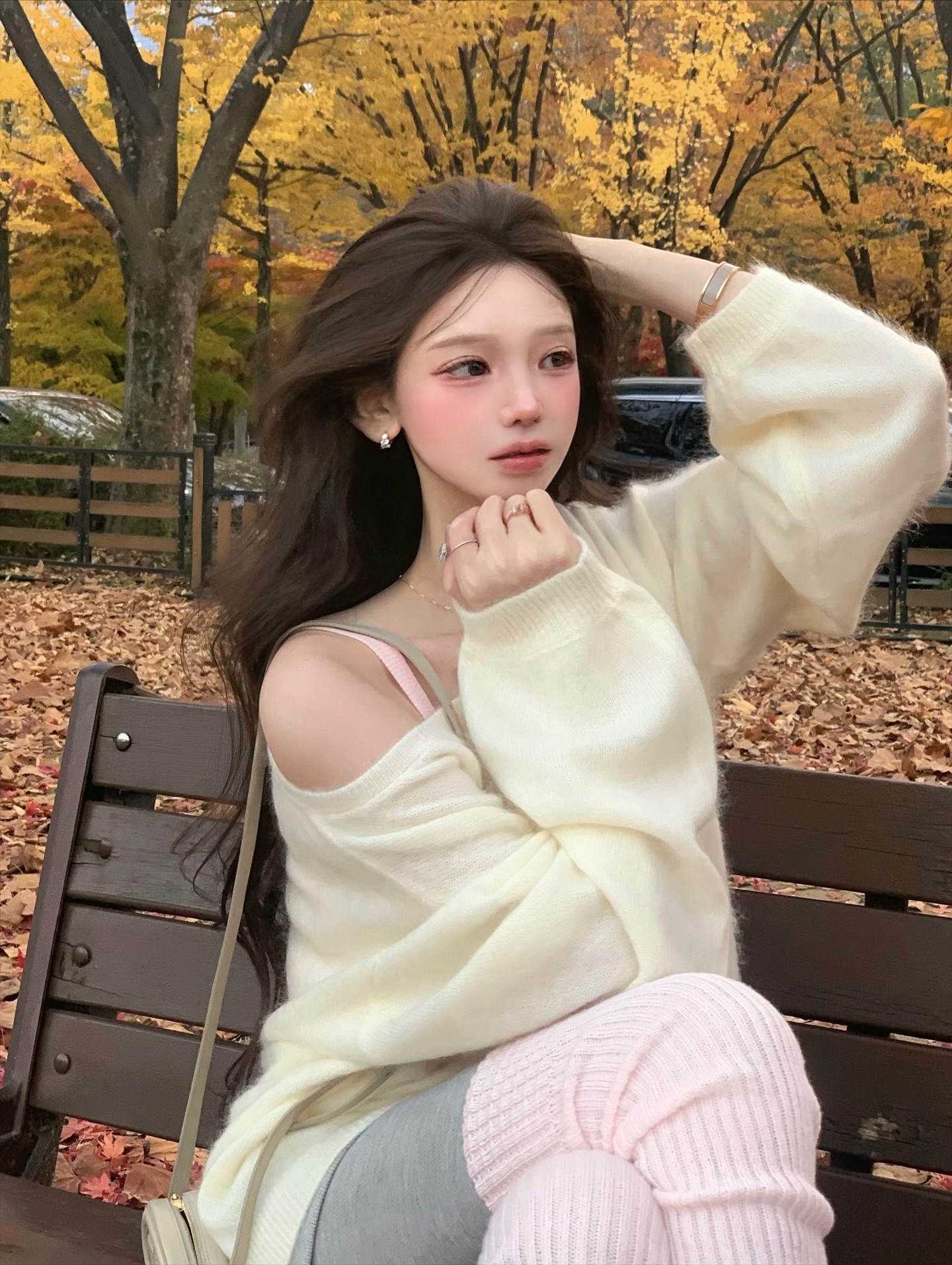 가을 보내주기 전에 가을 부수고 옴💗🍁🍂