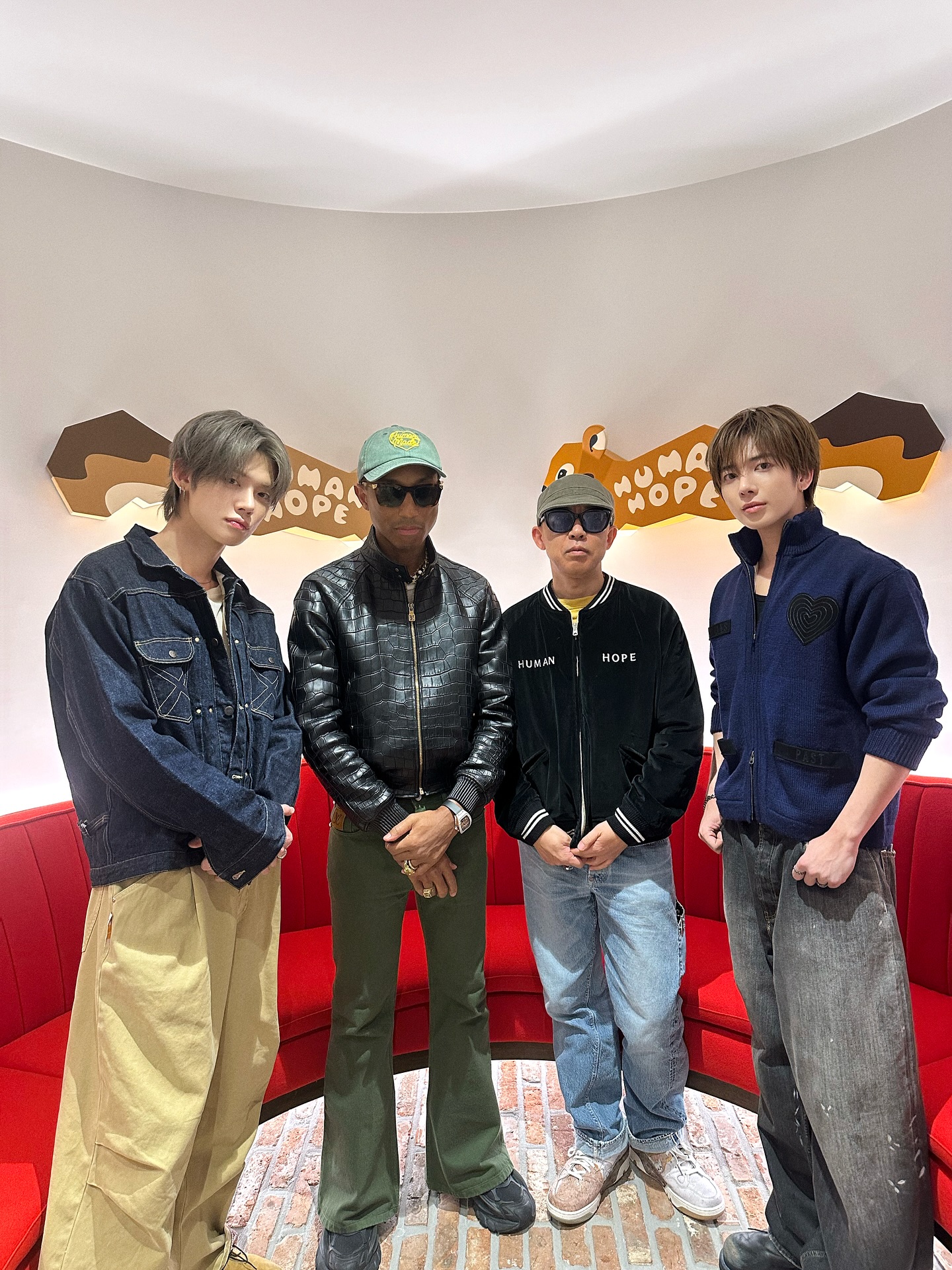 Thank you for having us❤️ @humanmade 

#YEONJUN #TAEHYUN 
#TOMORROW_X_TOGETHER #TXT