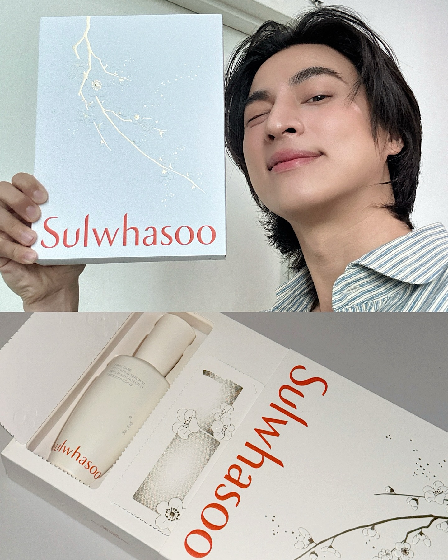Sulwhasoo’s 2025 Holiday Collection ❄️🎁✨
with my all-time favorite skincare,
First Care Activating Serum 🧡

#SulwhasooHoliday2025 #SulwhasooThailand