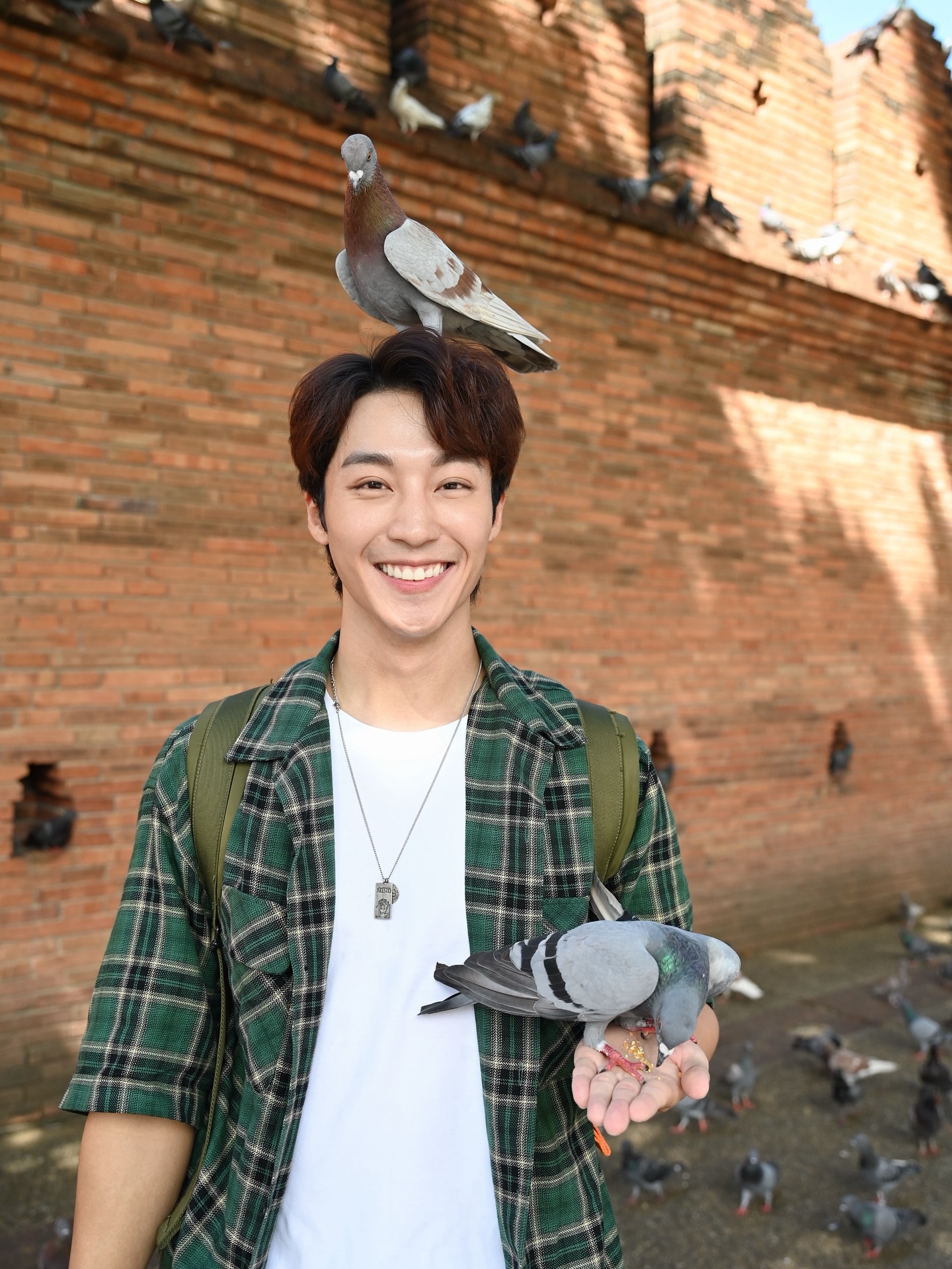 如果你覺得今天很快樂
就先不要焦慮明天
更不要遺憾昨天
好好的享受當下吧❤️

#清邁 #塔配門
#泰北