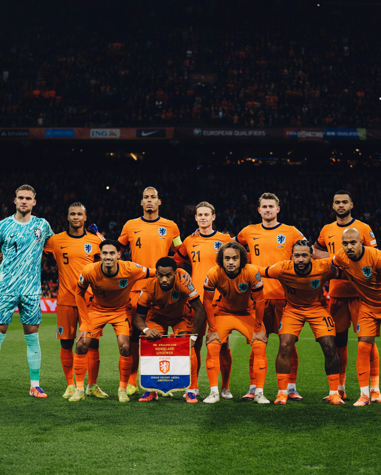 The last one of the year in pics. 📸

#NothingLikeOranje #NEDLTU