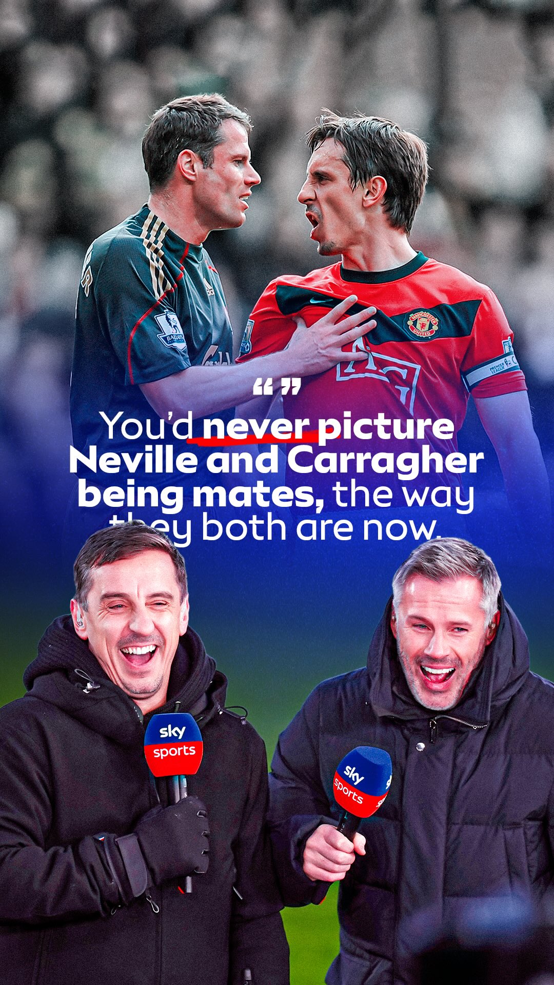 All water under the bridge! 👬🥰