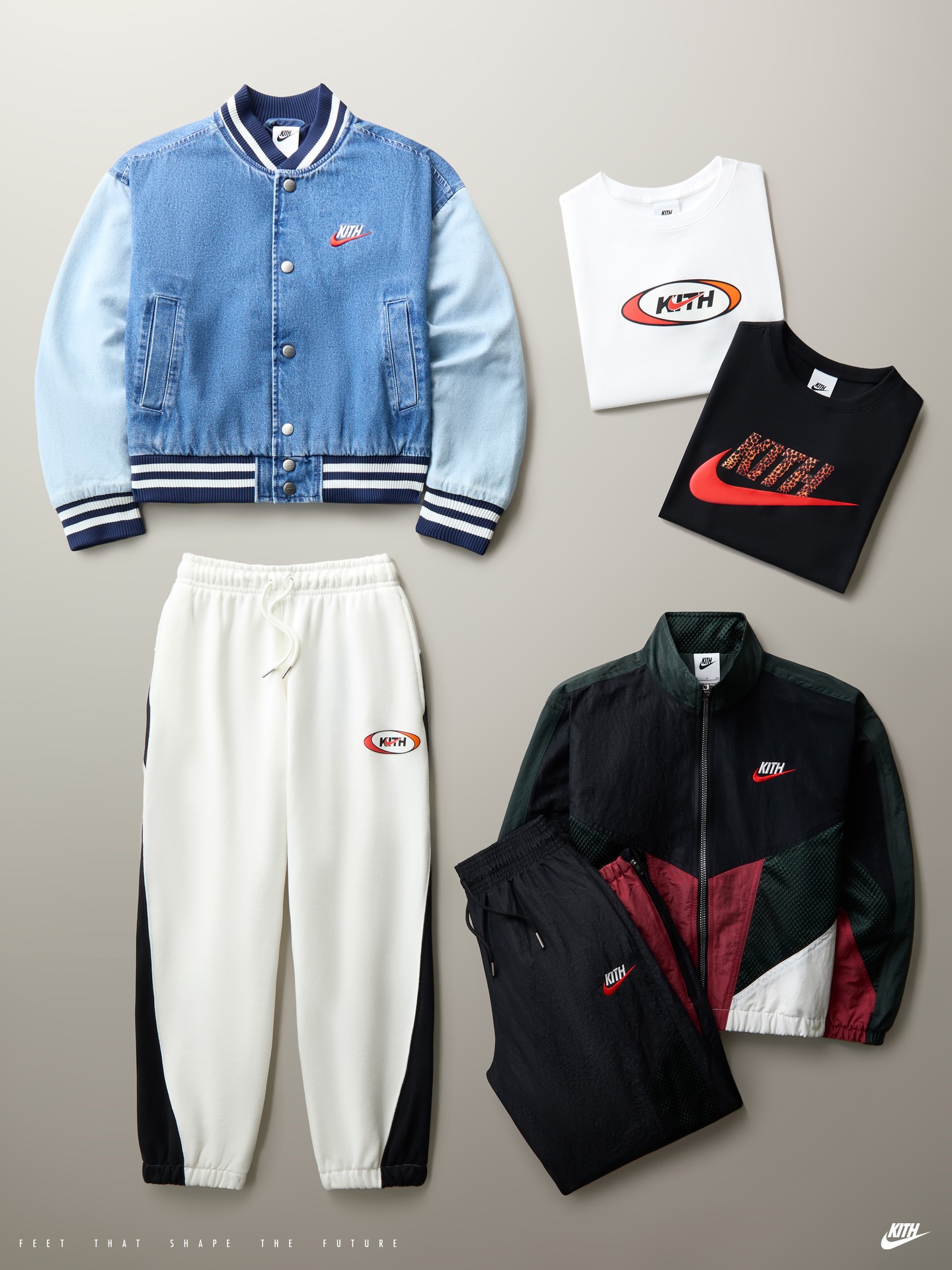 Kith for Nike. Our kid’s apparel collection is designed to channel heritage Nike designs for kids and babies. 

The collection releases this Friday at all Kith shops and at 11AM EST/CET/GMT on Kith.com, UK.Kith.com, EU.Kith.com, CA.Kith.com & the Kith App.