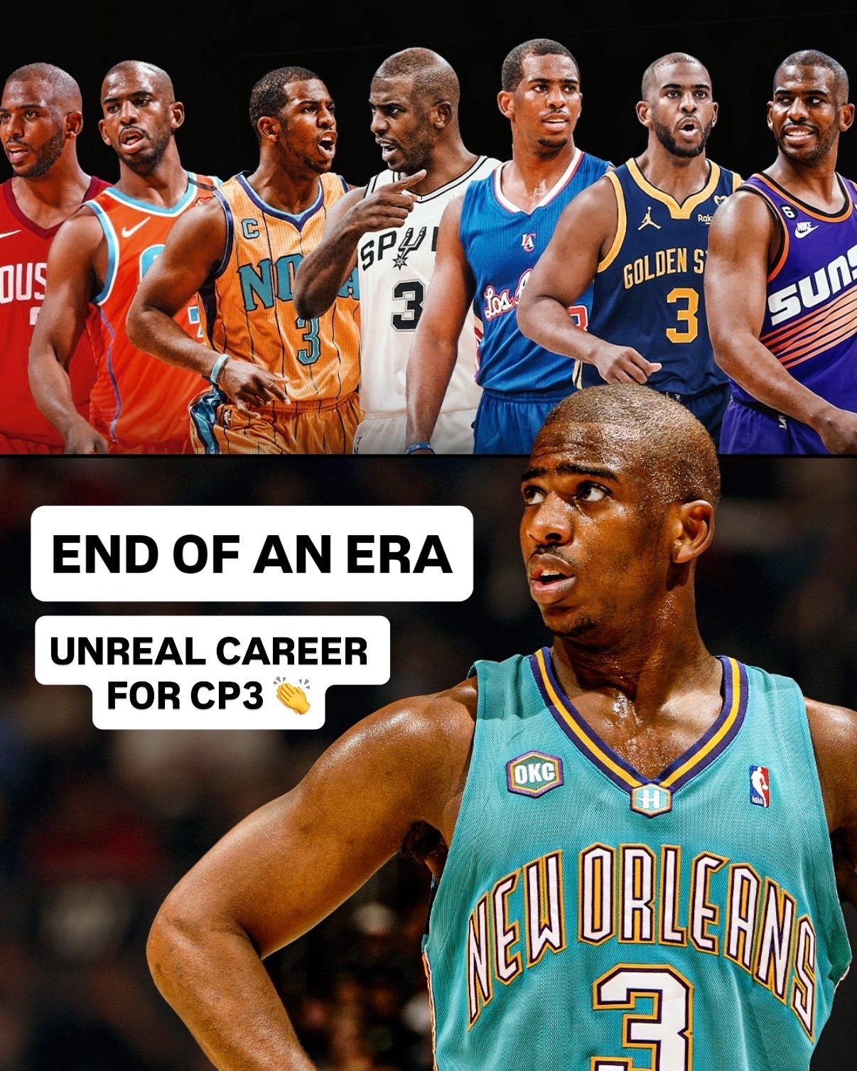 CP3 was one of one 🔥 (h/t @basketballforever)