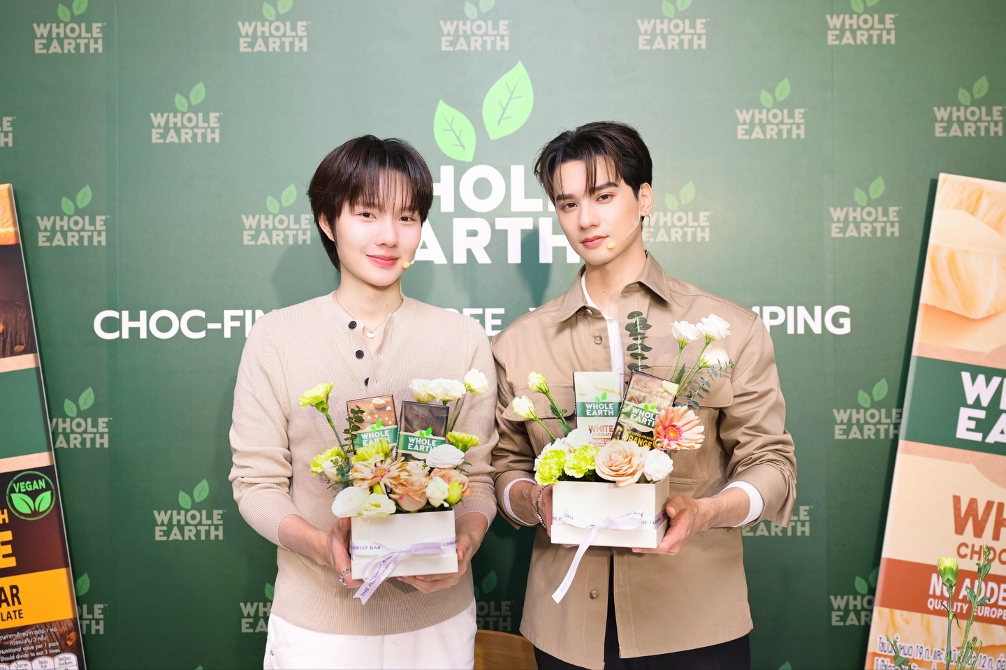 Thank you our fans for joined this wonderful event, so lovely to have you guys with amazing chocolate🤎

#WholeEarthChocolate #NoAddedSugar 
#Chocหวานอร่อยไม่Shockน้ำตาล #WholeEarthChocolatexKengNamping