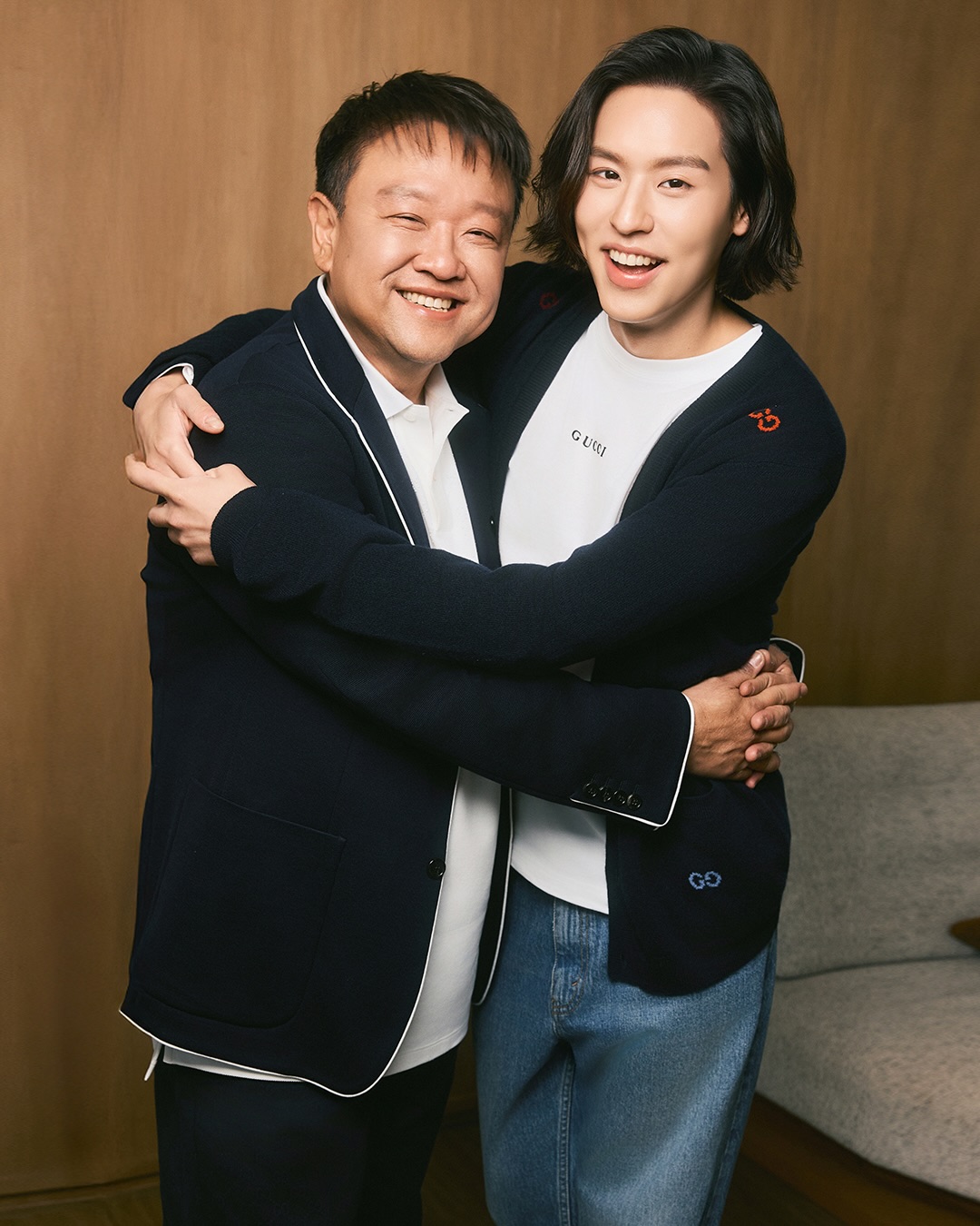 Daddy’s boi! 
#Gucci