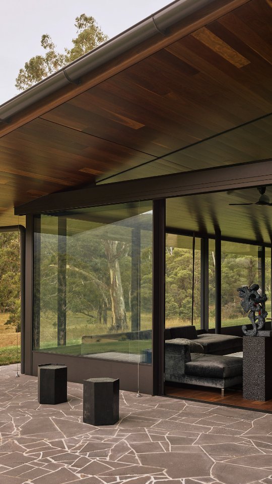 Architects at Home • Video Feature • At @howquariverlodge by @robmillsarchitects, each pavilion is set in sequence, one behind the other. This arrangement allows the front living pavilion to open to the landscape with windows on three sides, offering panoramic views in every direction.

Without a traditional front door, one drifts naturally into the central living space. It’s the kitchen, the dining area, the place where you read and live that becomes the true point of arrival, rather than a formal entryway.

Watch the full video on The Local Project or read Rob Mills at Home on The Local Project or in our hardcover book, Architects at Home.

Photography by @smartanson.
Styling by @jackmilenkovic.
Architecture and interior design by Rob Mills Architecture & Interiors.
Filmed by @thelocalproduction_.
Edited by @_hnmedia.
Production by The Local Production.