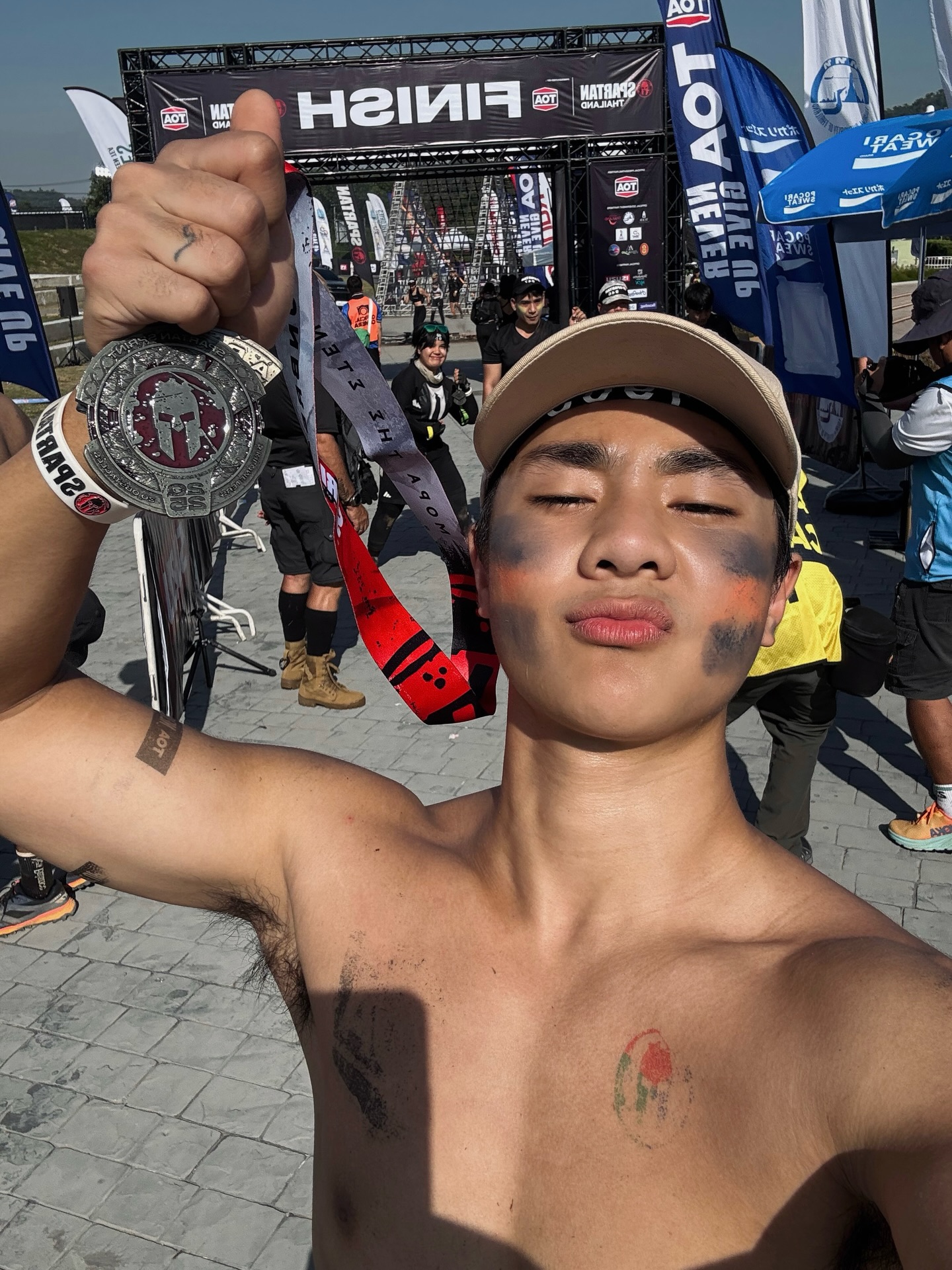 Such and amazing experience aroo aroo aroo 🤙🏼

#2025SpartanRaceThailand #TOASpartanRaceThailand #SpartanThailandTOA #TOA #ทีโอเอ SpartanTrifecta